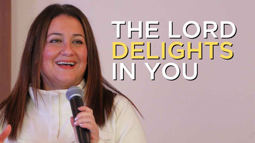 The Lord Delights In You Image