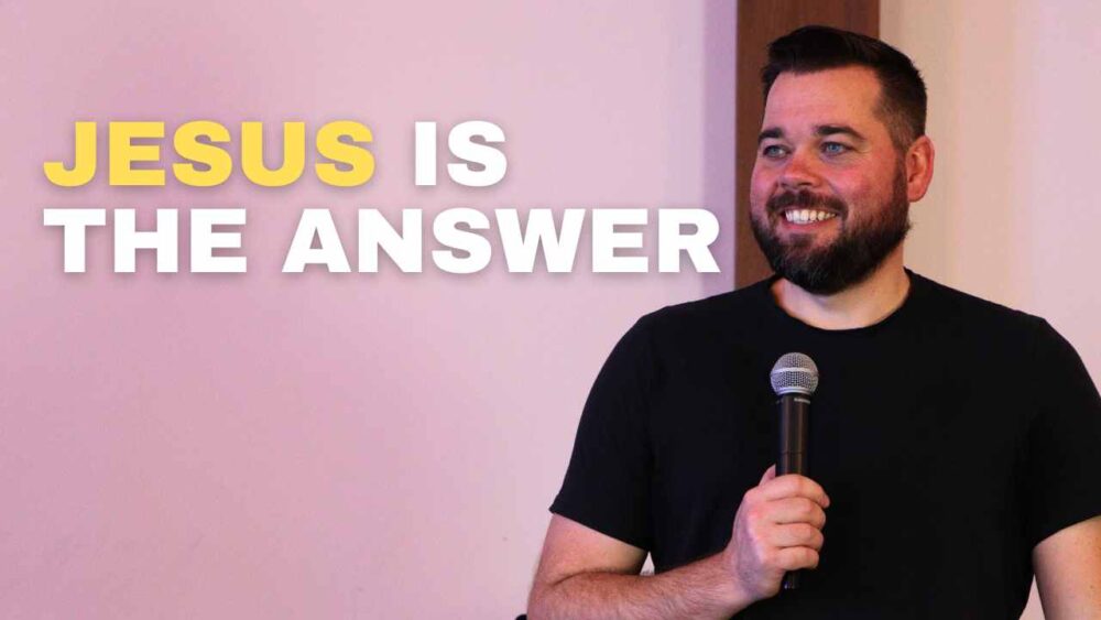 Jesus Is The Answer Image