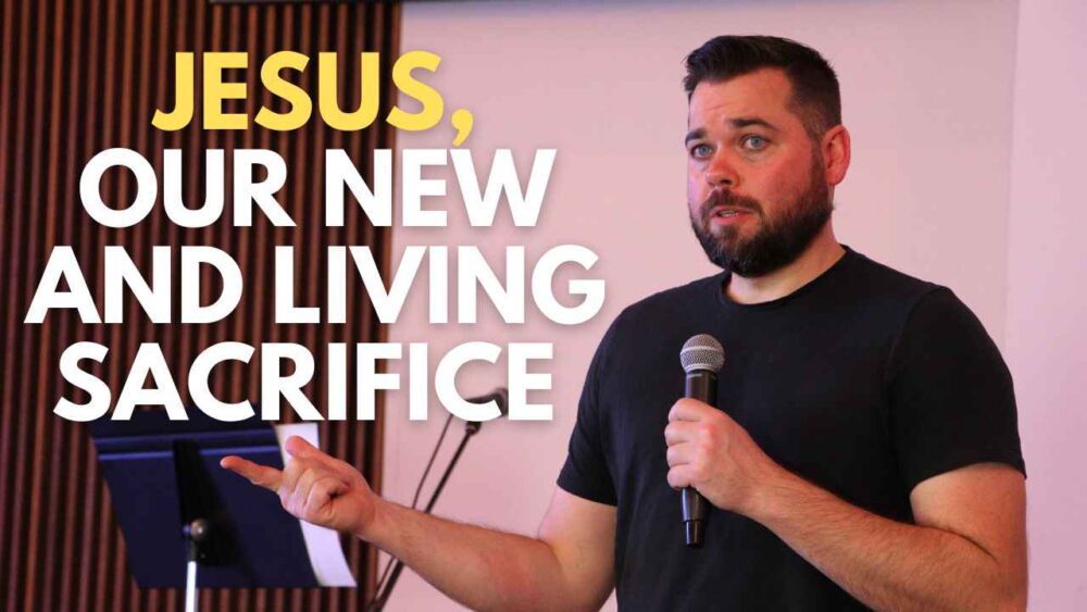 Jesus, Our New and Living Sacrifice Image